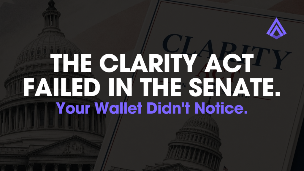 The Clarity Act Failed in the Senate